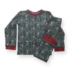 Little Green Radicals organic owl pajamas